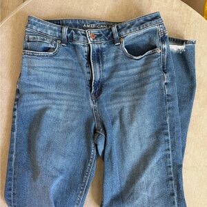 American Eagle Outfitters Women’s Blue Stretch Jeans